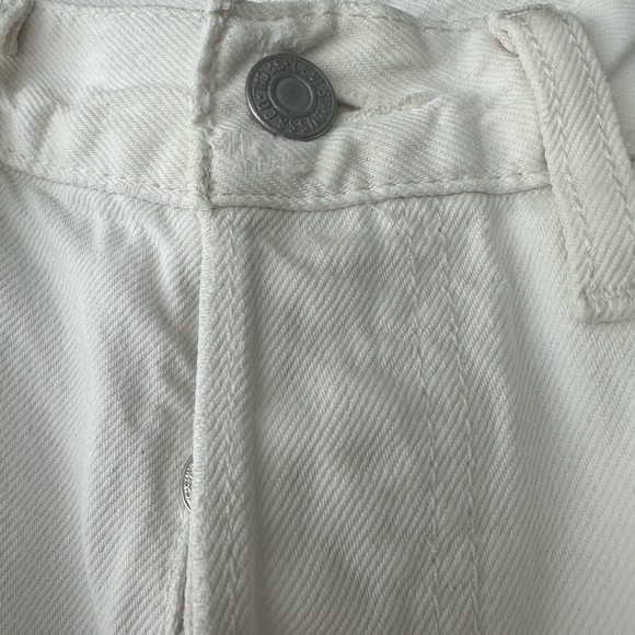 Levis 501 Original Fit White Jeans - Picture 9 of 10